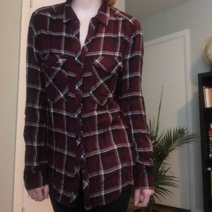 Burgundy Flannel